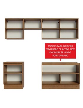Cocina integral Madesa Glamy