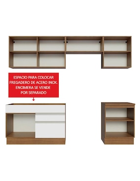 Cocina integral Madesa Glamy