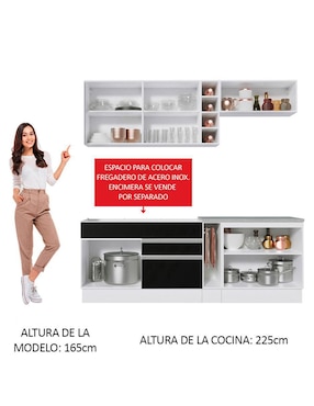 Cocina integral Madesa Parma Glamy