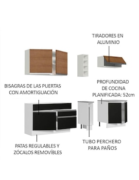 Cocina integral Madesa Parma