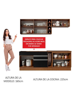 Cocina integral Madesa Parma Glamy