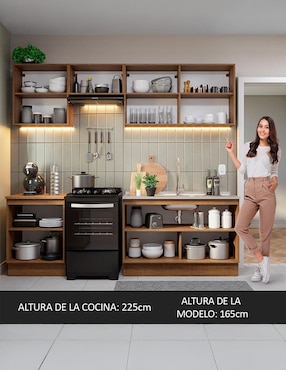 Cocina integral Madesa Glamy