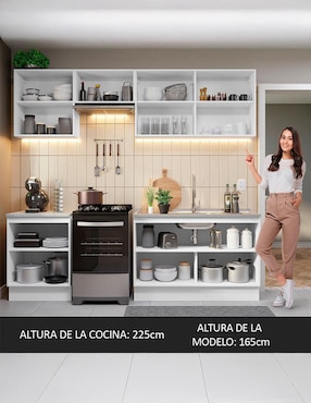 Cocina integral Madesa Glamy