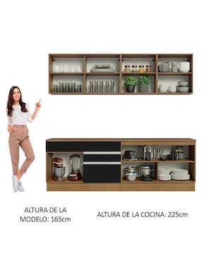 Cocina integral Madesa Glamy