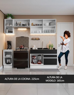 Cocina integral Madesa Glamy