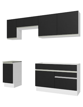Cocina integral Madesa Glamy