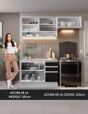 Cocina integral Madesa Glamy