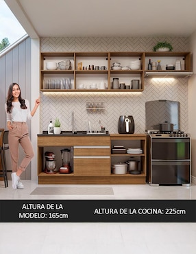 Cocina integral Madesa Glamy