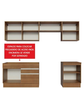 Cocina integral Madesa Glamy