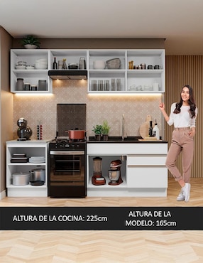Cocina integral Madesa Glamy