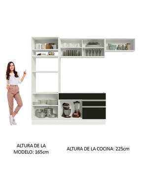 Cocina integral Madesa Glamy