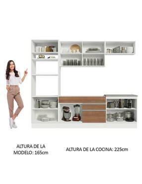Cocina integral Madesa Glamy