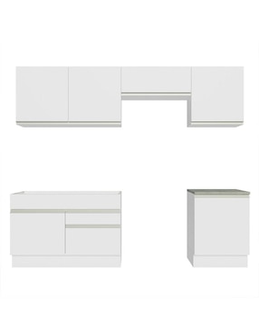 Cocina integral Madesa Glamy