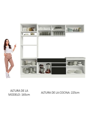 Cocina integral Madesa Glamy