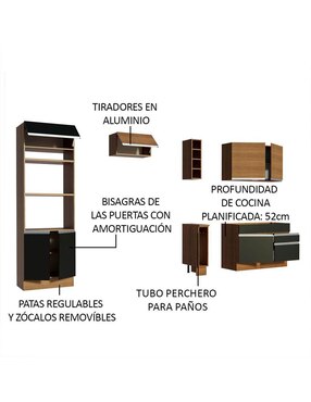 Cocina integral Madesa Jade