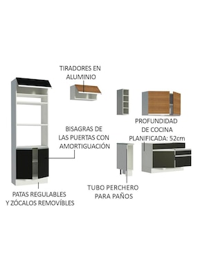 Cocina integral Madesa Jade