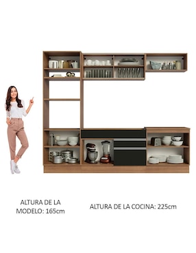 Cocina integral Madesa Glamy