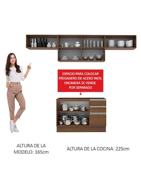 Cocina integral Madesa Marina