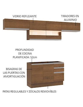Cocina integral Madesa Marina