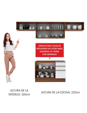 Cocina integral Madesa Marina