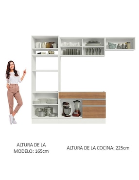 Cocina integral Madesa Glamy