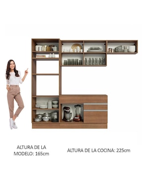 Cocina integral Madesa Glamy