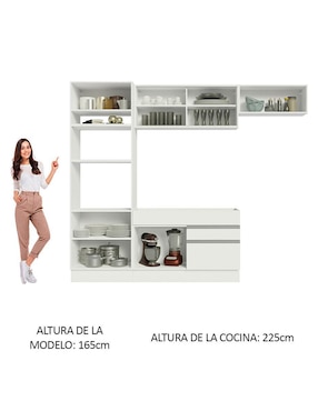 Cocina integral Madesa Glamy