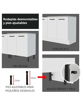 Guardadespensa armable Madesa agata MDP
