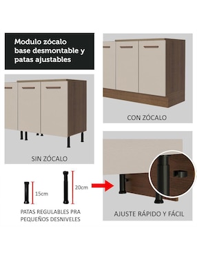 Guardadespensa armable Madesa agata MDP