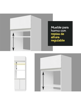 Cocina integral Madesa Safira Glamy