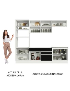 Cocina integral Madesa Glamy