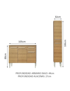 Cocina integral Madesa