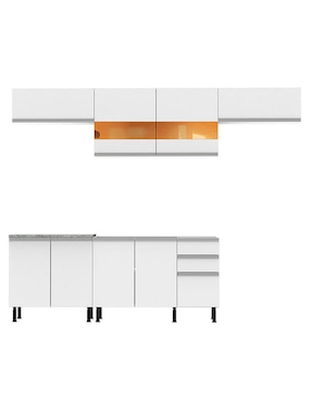 Cocina integral Madesa Glamy