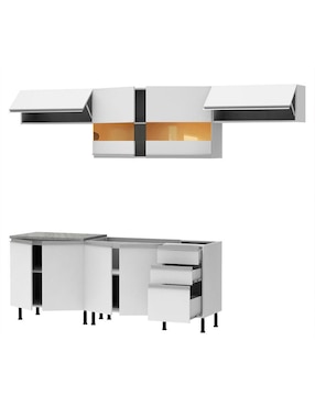 Cocina integral Madesa Glamy