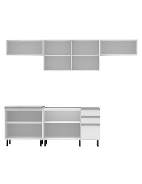 Cocina integral Madesa Glamy