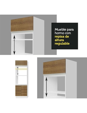 Cocina integral Madesa Safira Glamy