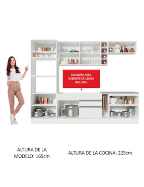 Cocina integral Madesa Vicenza Glamy