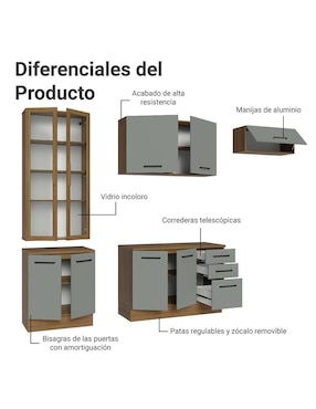 Cocina integral Madesa Ágata