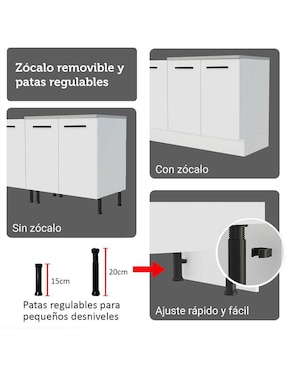 Cocina integral Madesa Ágata