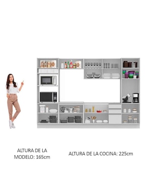 Cocina integral Madesa Roma Glamy