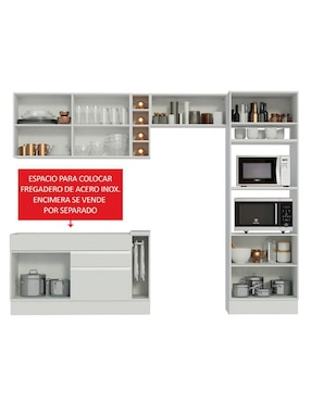 Cocina integral Madesa Glamy