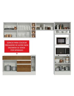Cocina integral Madesa Glamy