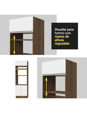 Cocina integral Madesa Glamy