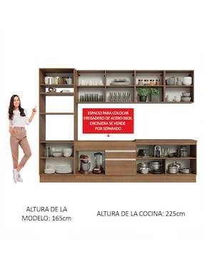 Cocina integral Madesa Glamy