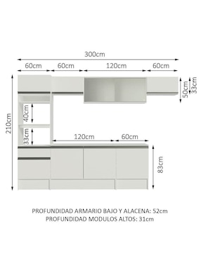 Cocina integral Madesa