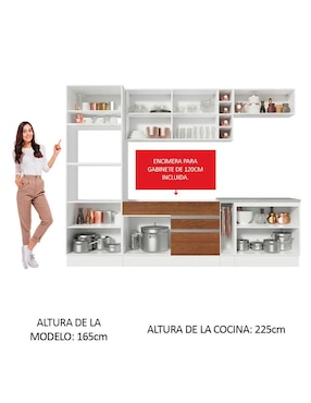 Cocina integral Madesa Vicenza Glamy
