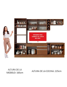 Cocina integral Madesa Vicenza Glamy