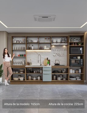 Cocina integral Madesa Lux