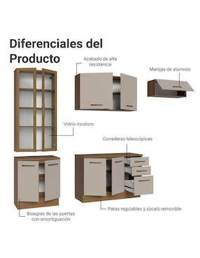 Cocina integral Madesa Ágata