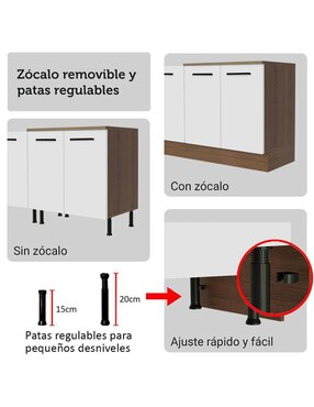 Cocina integral Madesa Ágata